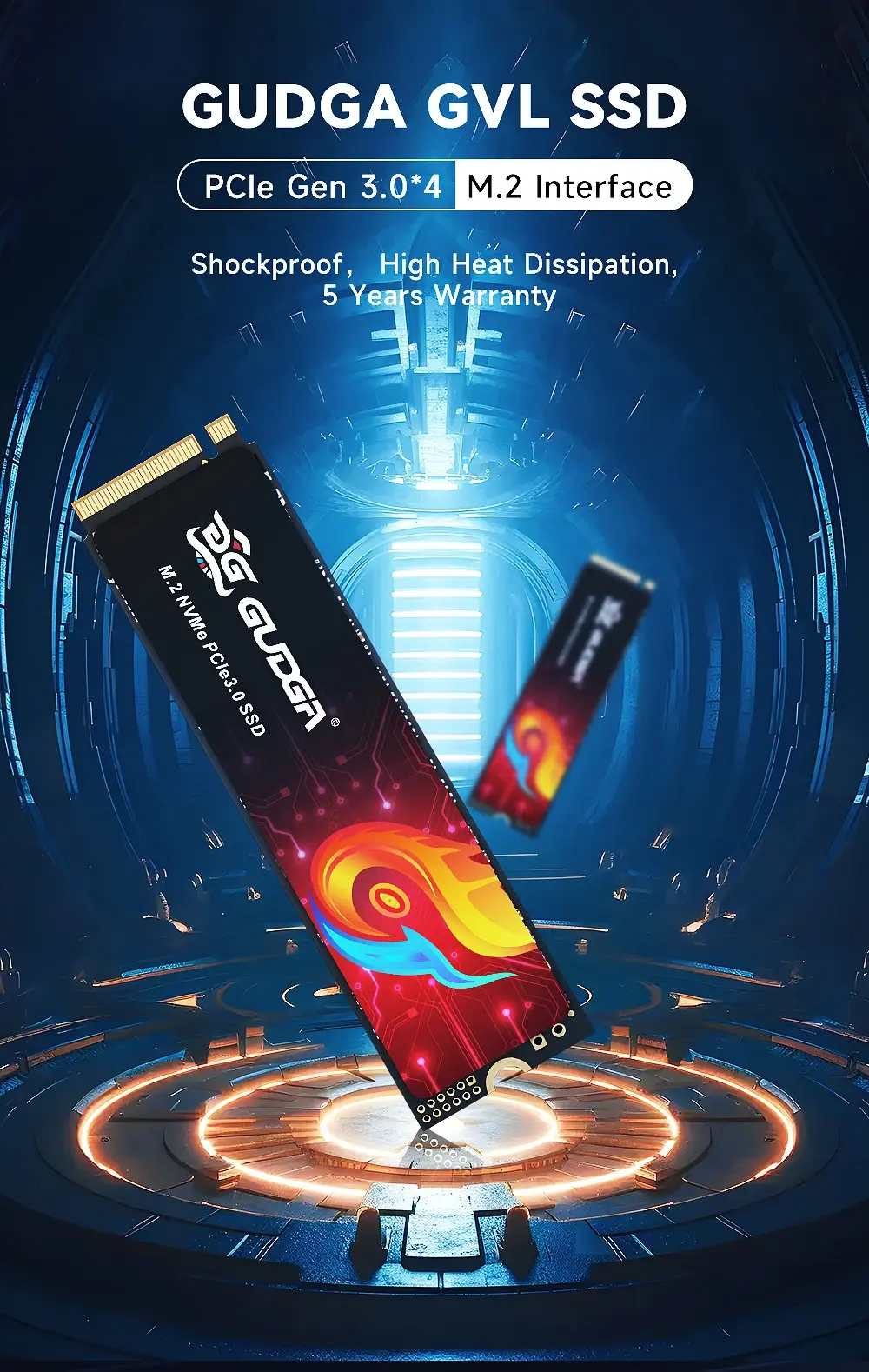 Internal NVME M.2 PCIE Gen3.0X4 for Laptop